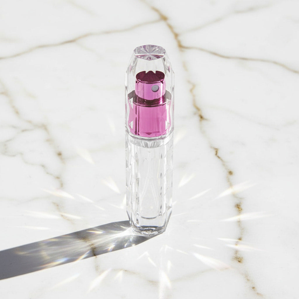Parfüm Abfüller in Pink - für unterwegs CrystalScents
