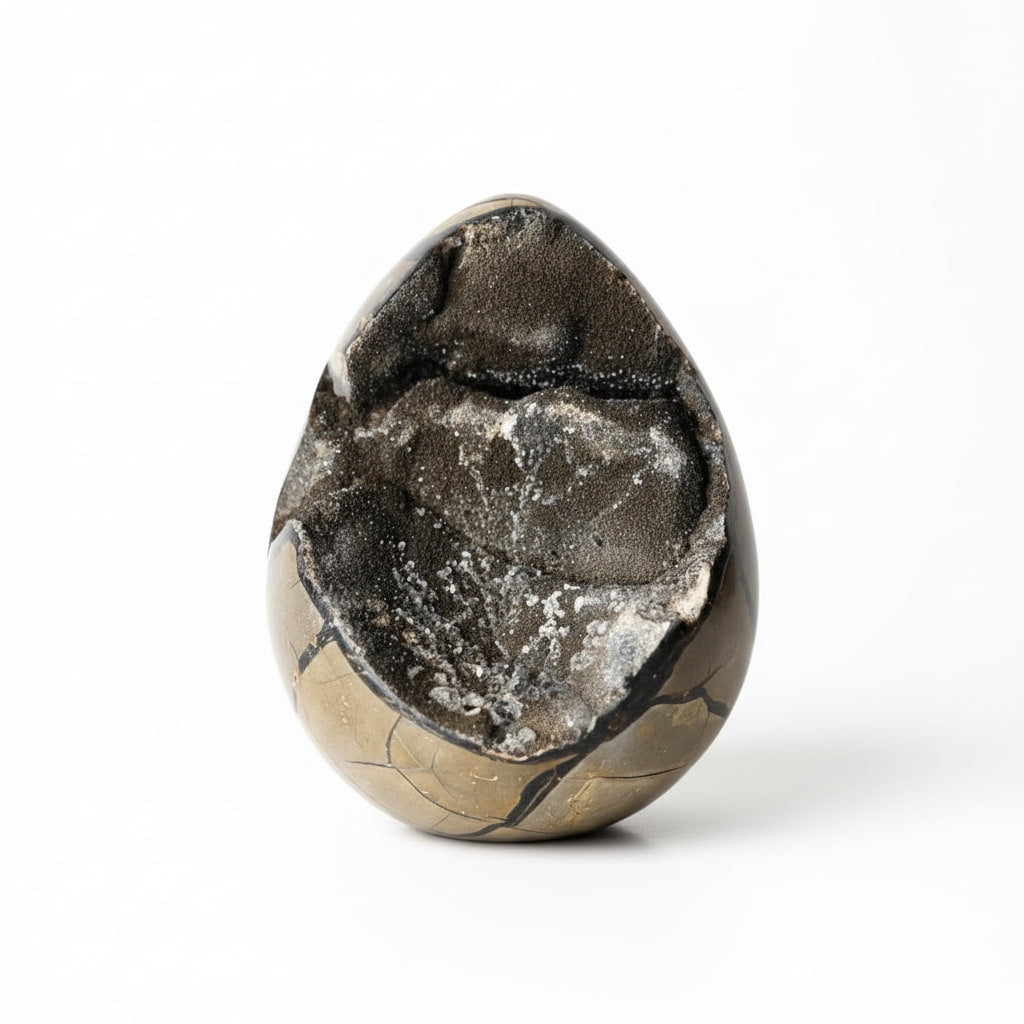 Großes Septarian Ei – Majestätisches Naturjuwel CrystalScents