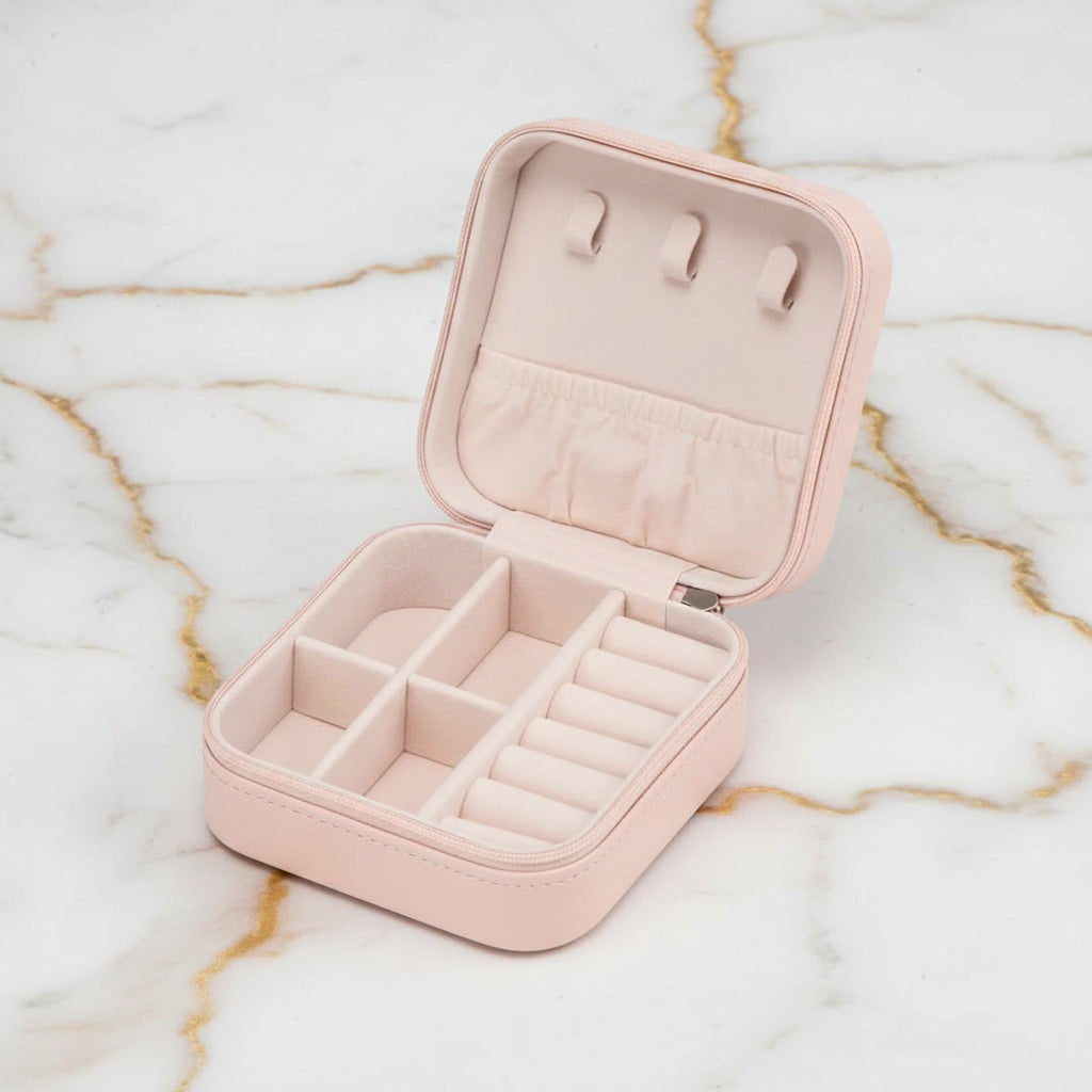 Schmuckbox zartrosa - für Ringe & Accessoires CrystalScents