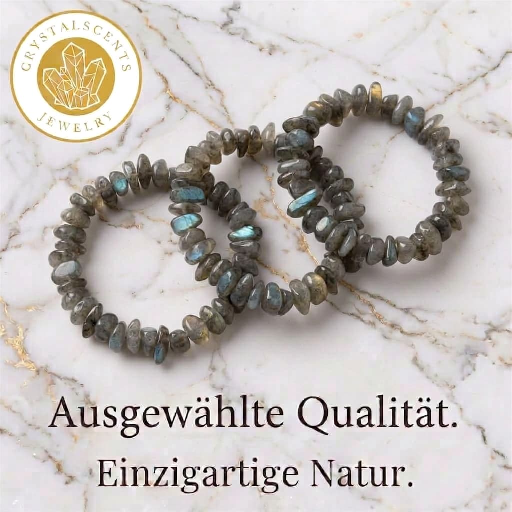 Labradorit Splitterarmband – Intuition & innere Stärke