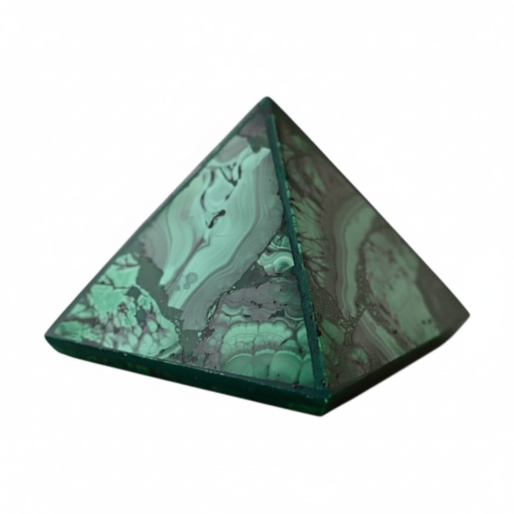 Malachit Pyramide – Stabilität & Erdung CrystalScents