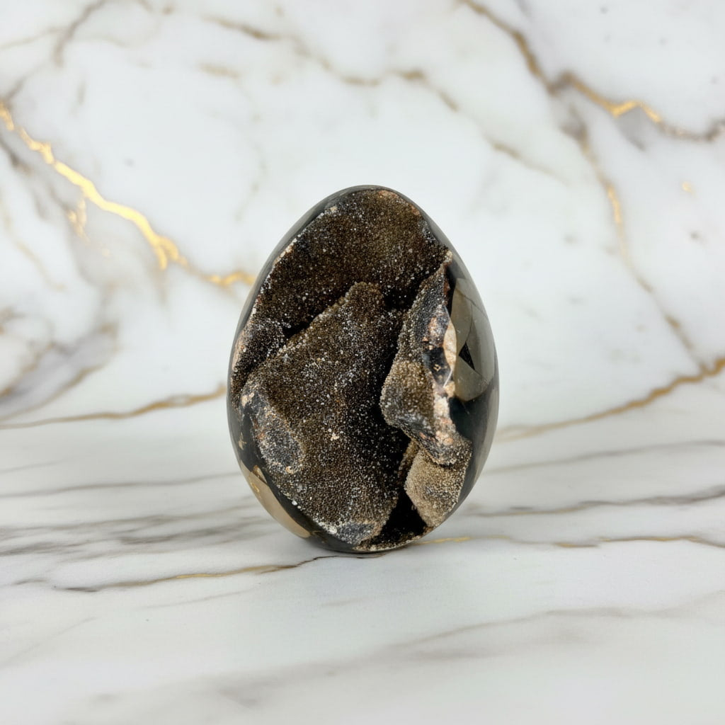 Großes Septarian Ei – Schwarze Schönheit CrystalScents