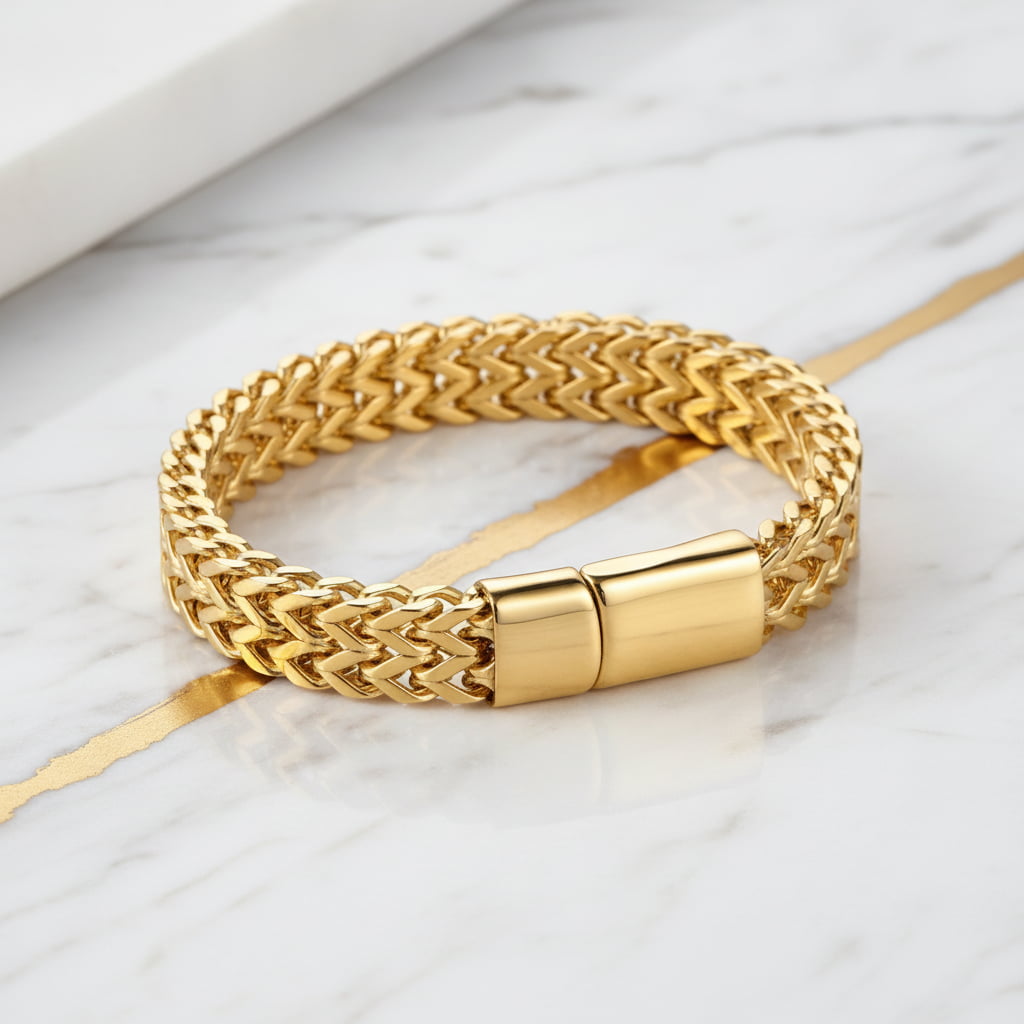 Armband - Magnetverschluss in Gold CrystalScents