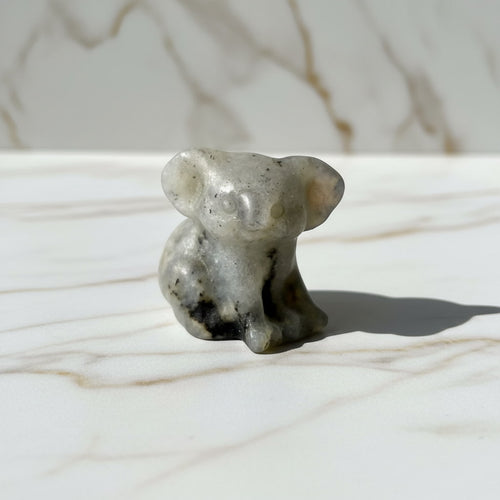 Labradorit Koala - Farbspiel & Freude CrystalScents