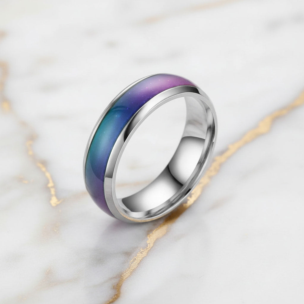 Emotionsring Silber – Gefühle stilvoll ausdrücken CrystalScents