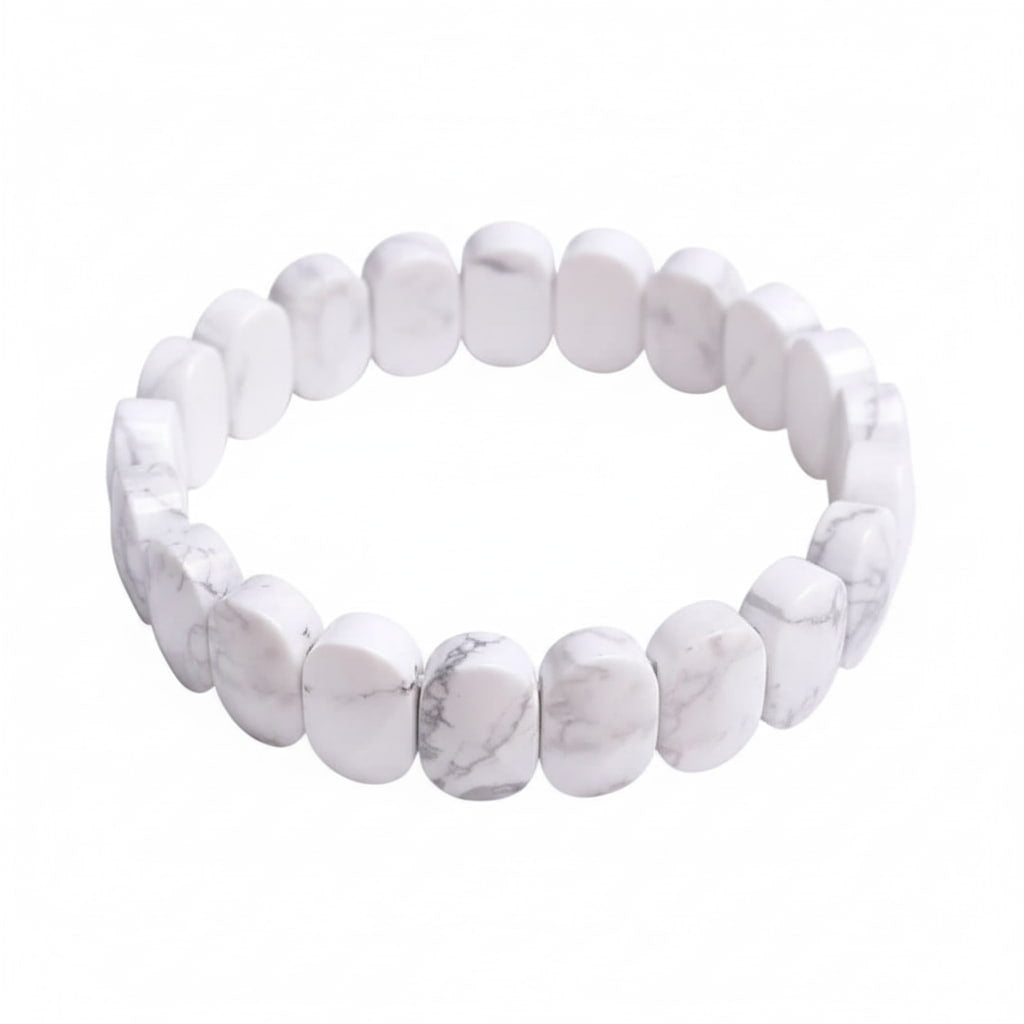 Howlit Facettenarmband – Balance & mentale Stärke CrystalScents