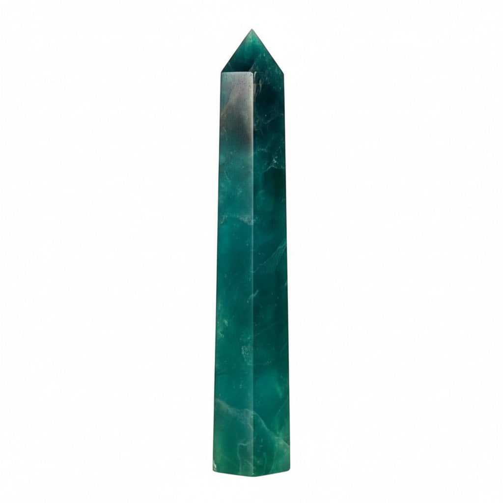 Fluorit Obelisk – Vertrauen & Erden JETZT sichern CrystalScents