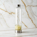 Citrin Trinkflasche - Deine positive Kraftquelle CrystalScents