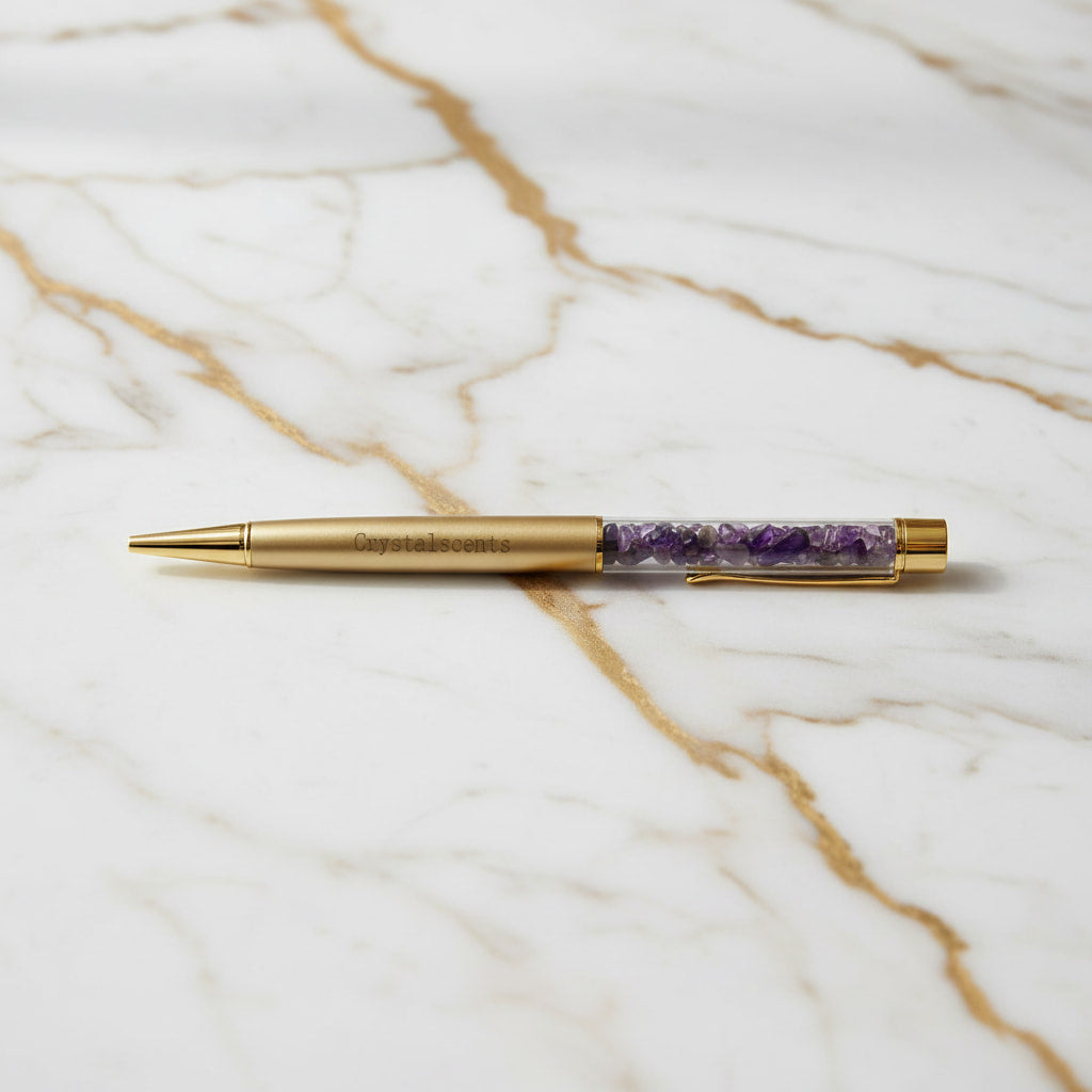 Amethyst Kristallstift - Klarheit & Erinnerung CrystalScents