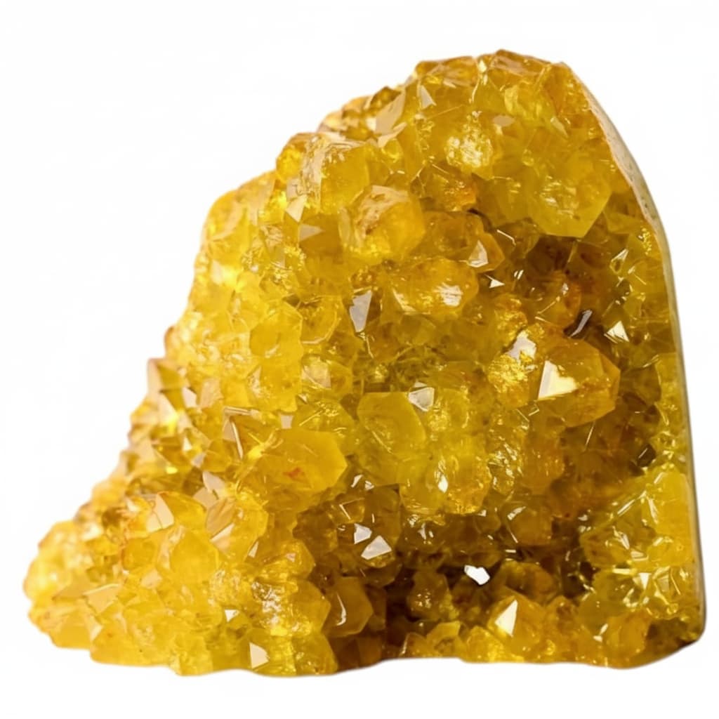 Amethystdruse Gelb – Strahlender Kristall für Lebensfreude CrystalScents