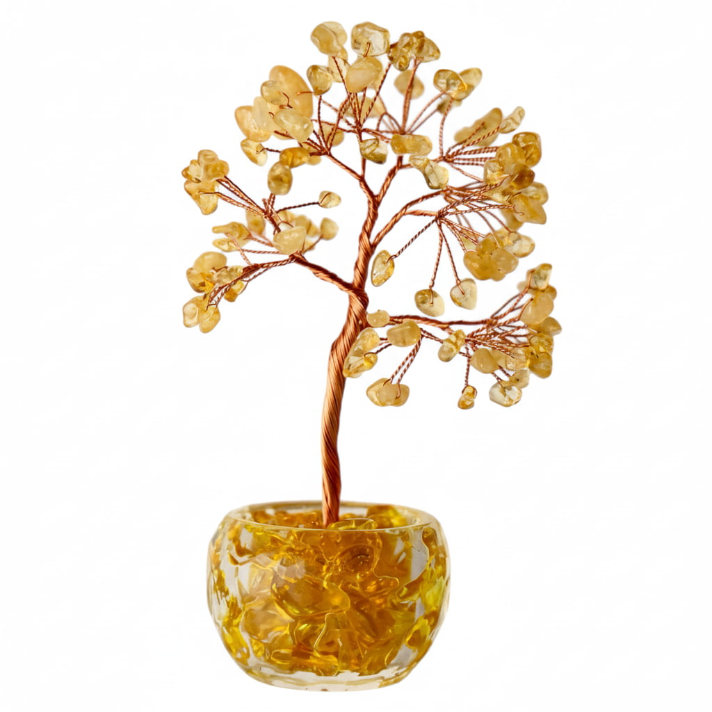 Citrin Baum – Strahlende Harmonie CrystalScents