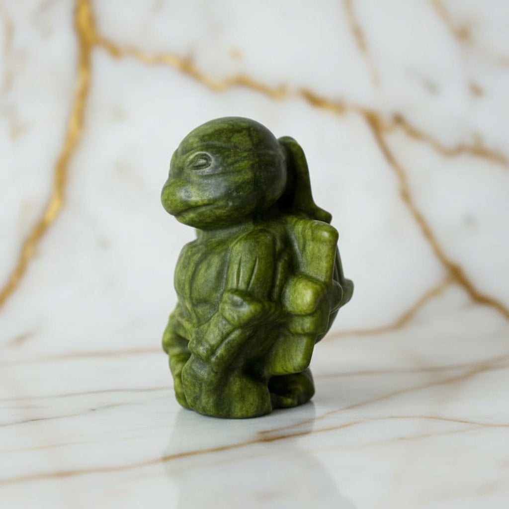 Serpentin - Turtle Ninja mit Bo CrystalScents