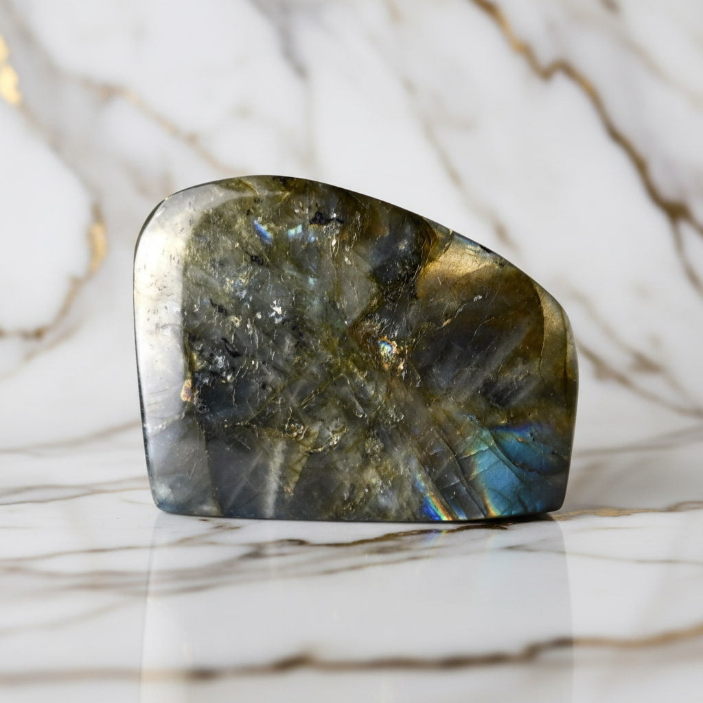 Labradorit Freiform – Balance & positive Energie CrystalScents