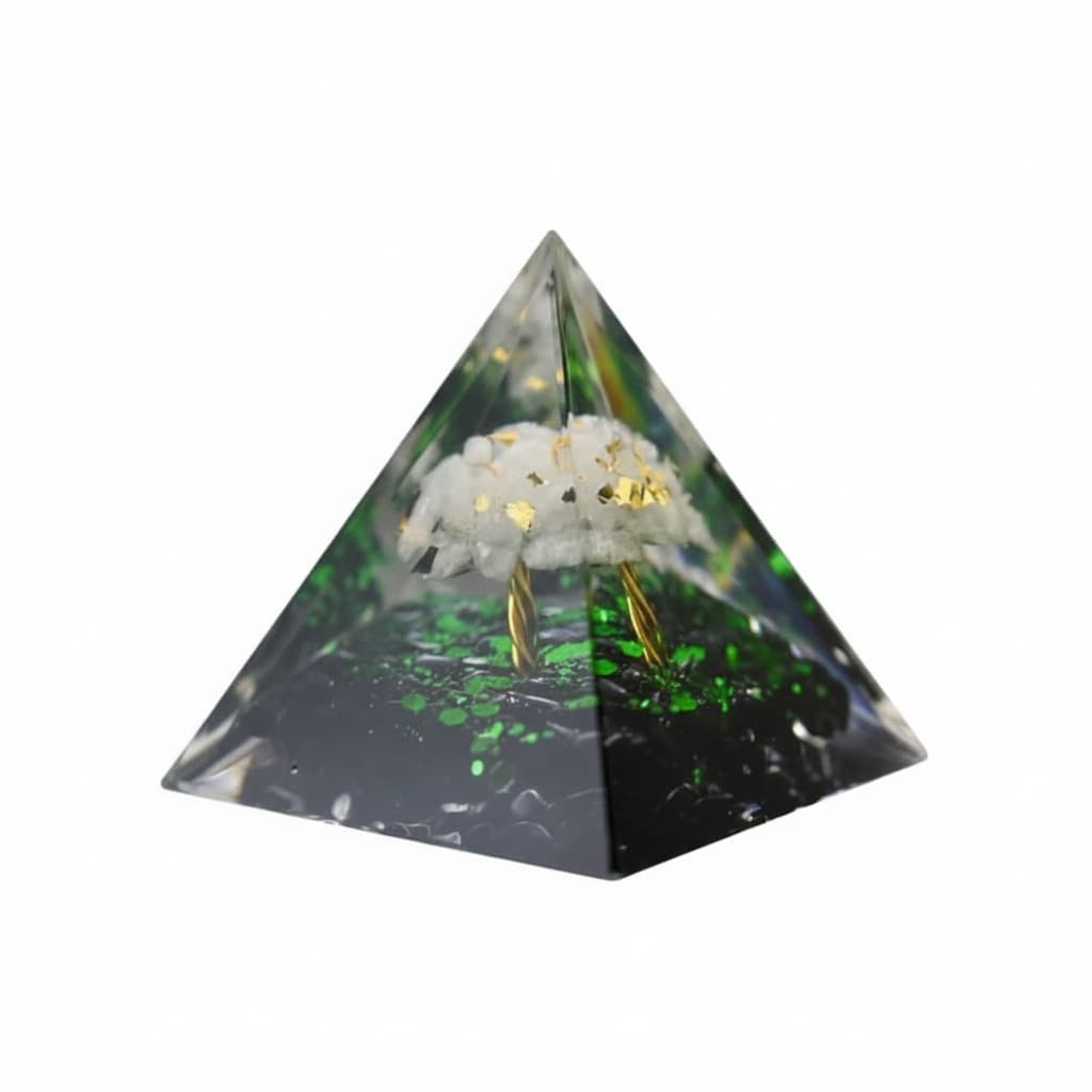 Orgonit Pyramide - Baum der Weisheit CrystalScents