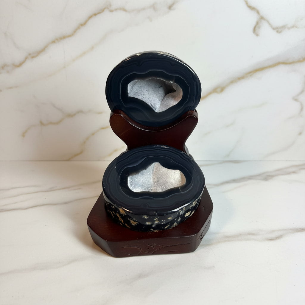 Achat Truhe - Schwarze Schönheit