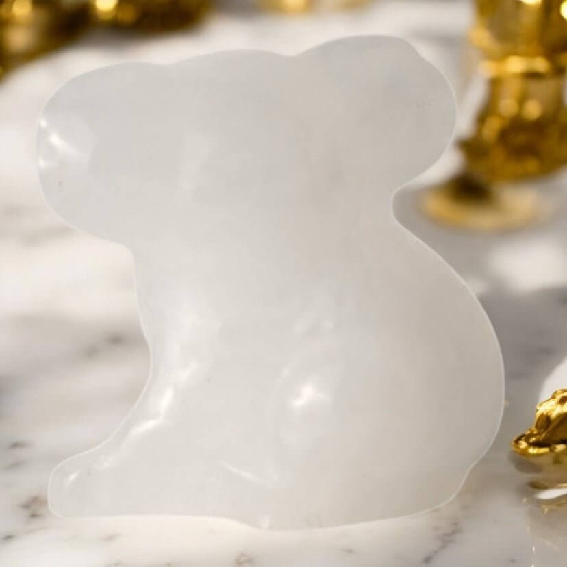 Bergkristall Koala – Niedliches Kristallobjekt für besondere Menschen