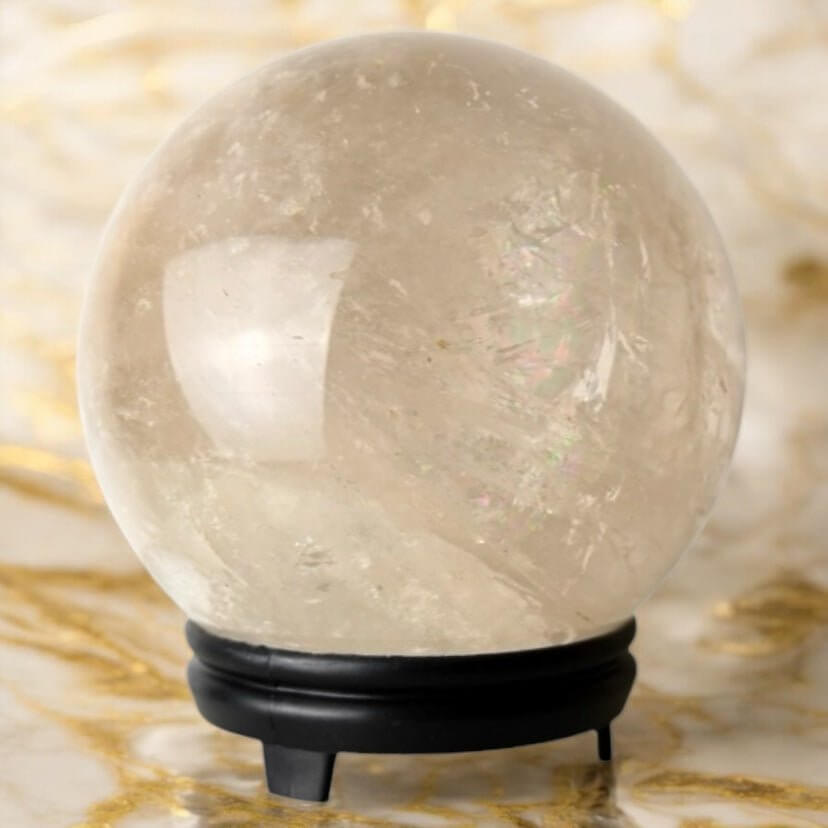 Große Bergkristall Kugel – Kraftvolle Energie für Klarheit und innere Balance