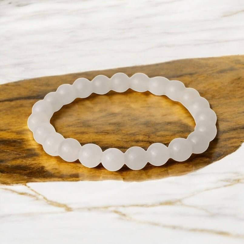 Bergkristall Kugelarmband – Natürliches Schmuckstück für Klarheit und Fokus