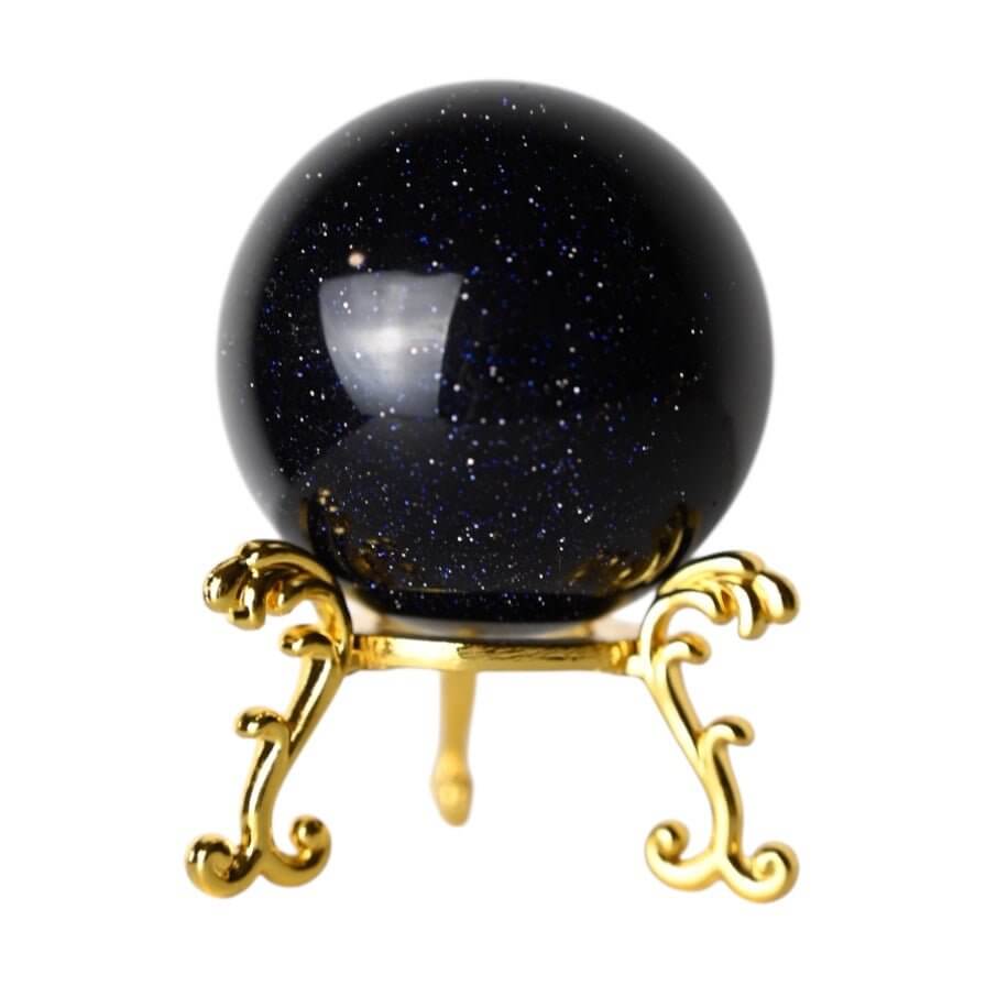 Blaufluss Kugel - Ein glitzernder Sternenhimmel in deiner Hand