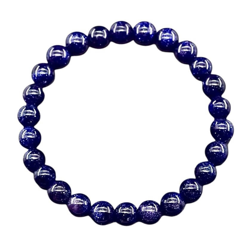 Blaufluss Kugelarmband - Glitzernder Nachthimmel