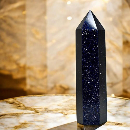 Blaufluss Obelisk - Voller Funkeln & Magie