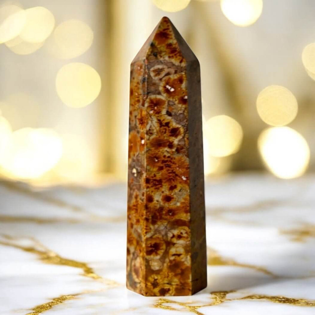 Blumenjaspis Obelisk - Blühende Urzeit