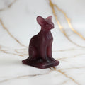 Katzenaugen Katzenskulptur - Wachsamer Beschützer CrystalScents