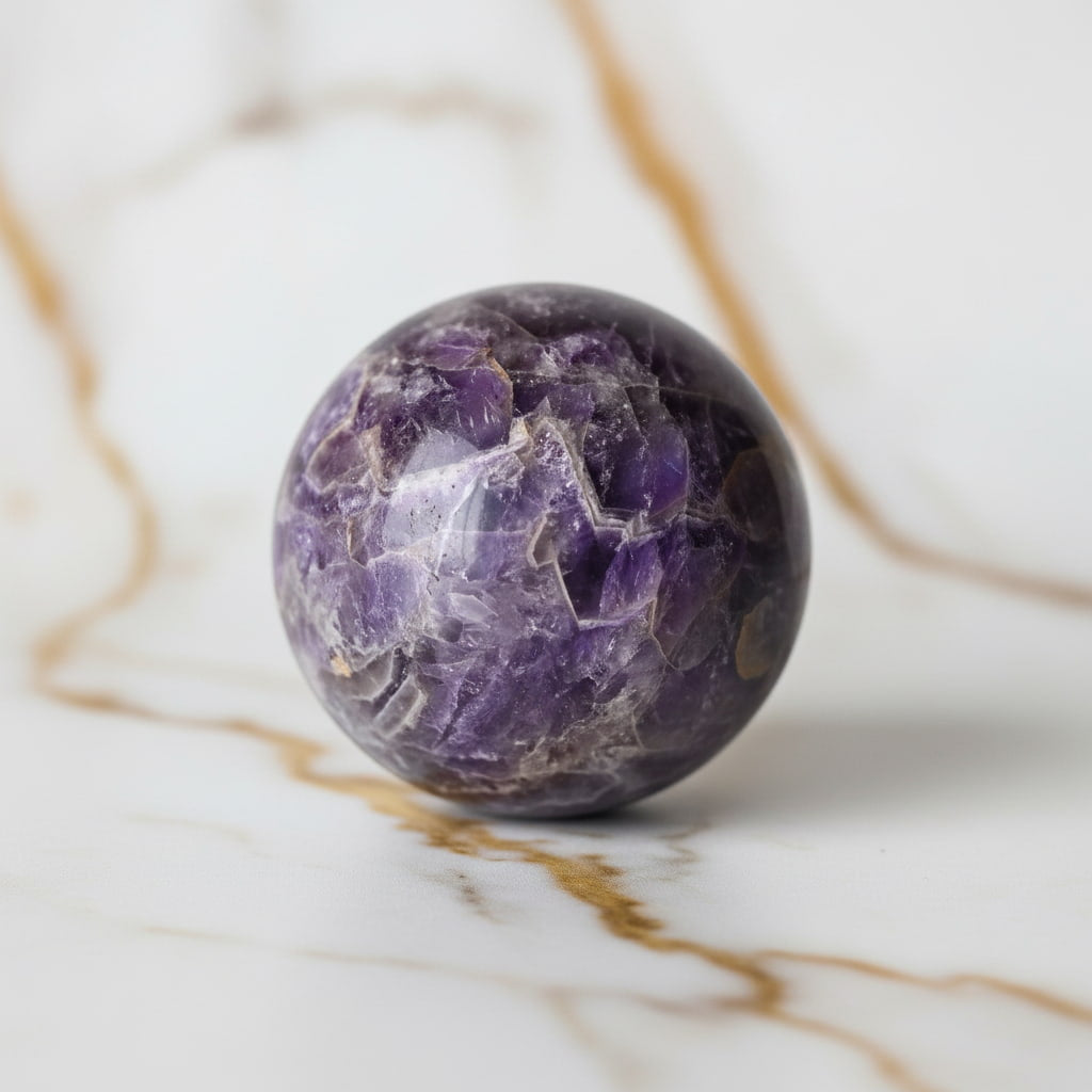 Amethyst Kugel – Ruhe & spirituelle Tiefe CrystalScents