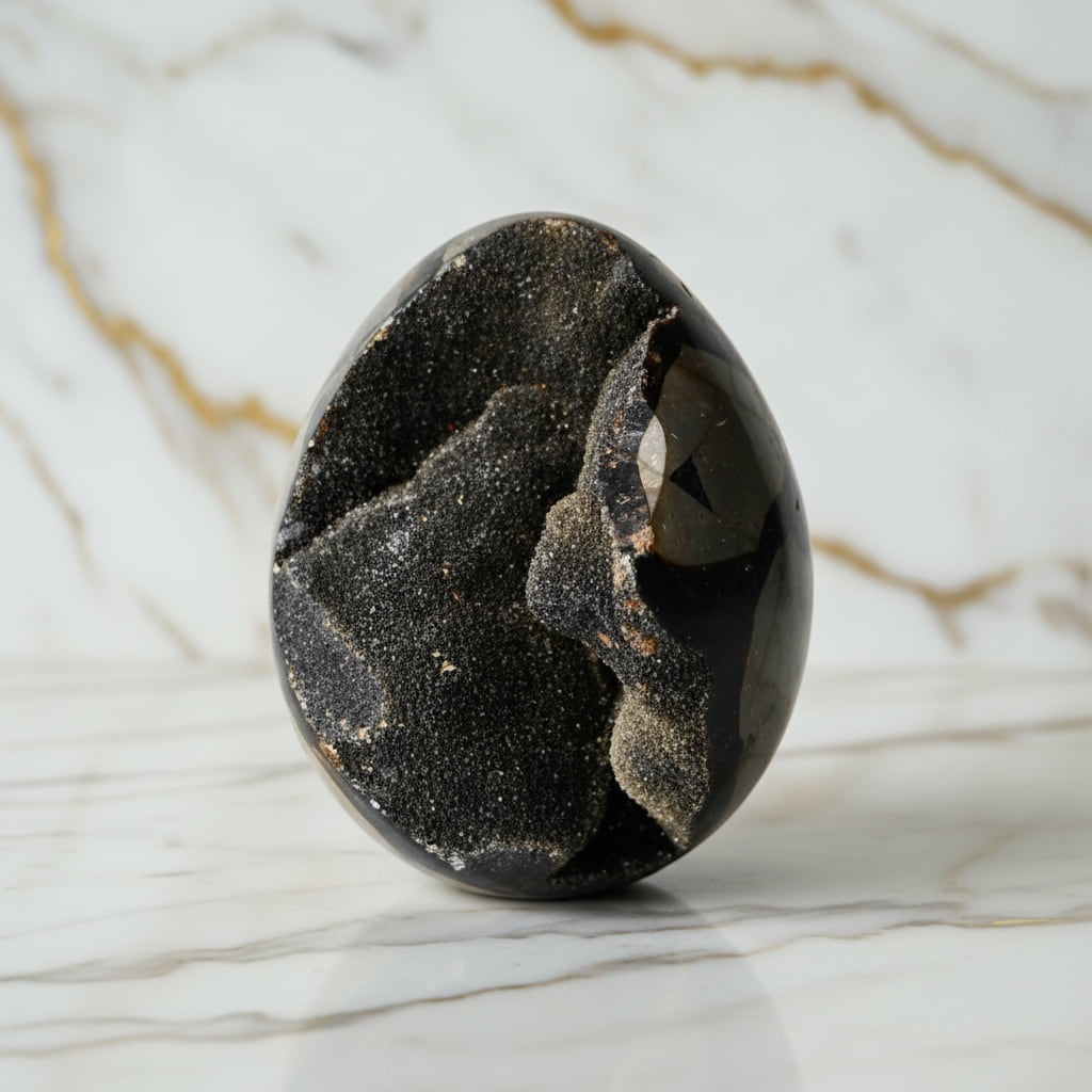 Großes Septarian Ei – Schwarze Schönheit CrystalScents
