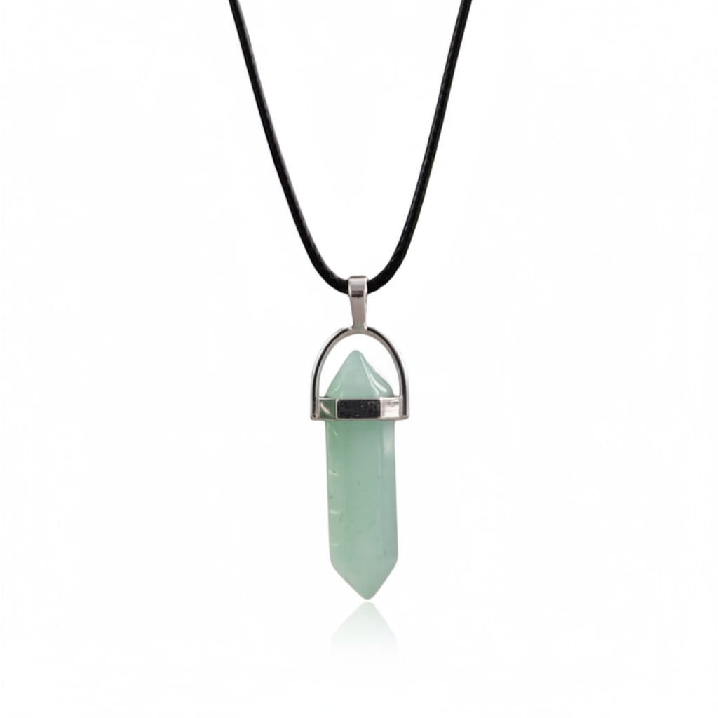 Aventurin Halskette - Doppelender