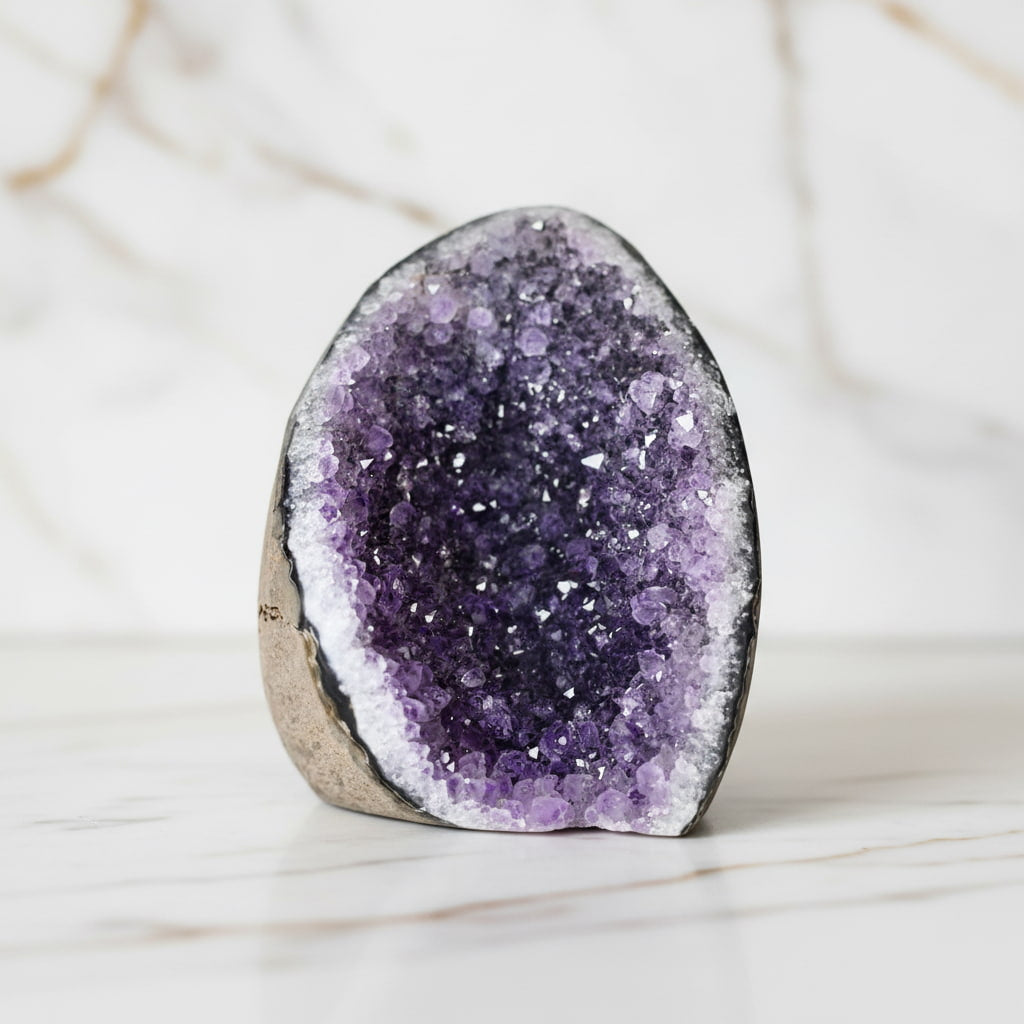 Amethystdruse Kristallhöhle – Tiefe Kristalldruse CrystalScents