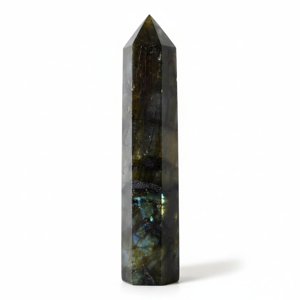 Labradorit Obelisk – Inspiration & Selbstvertrauen CrystalScents