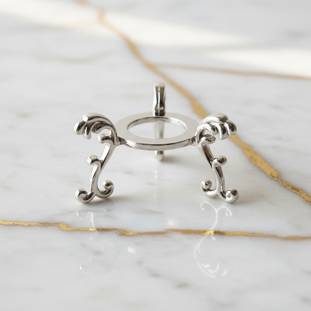 Kugelhalter Silber – Stilvoller Halter für Kristalle