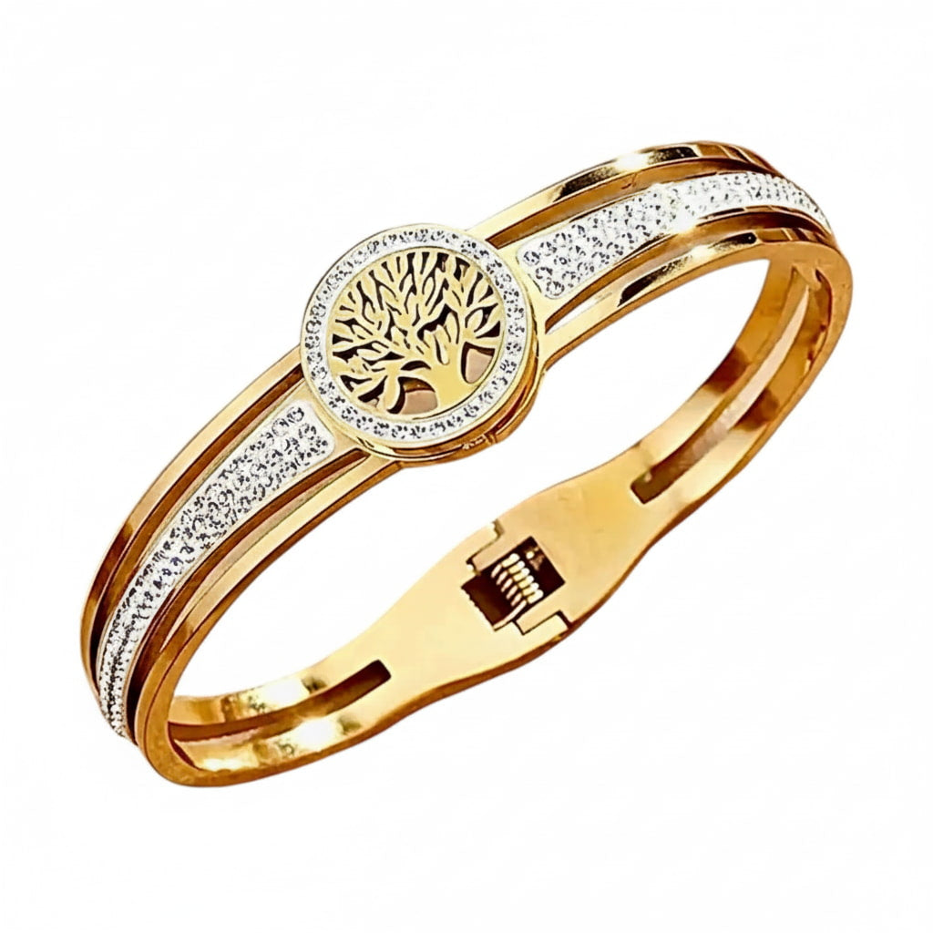 Armband Gold - Baum des Lebens CrystalScents