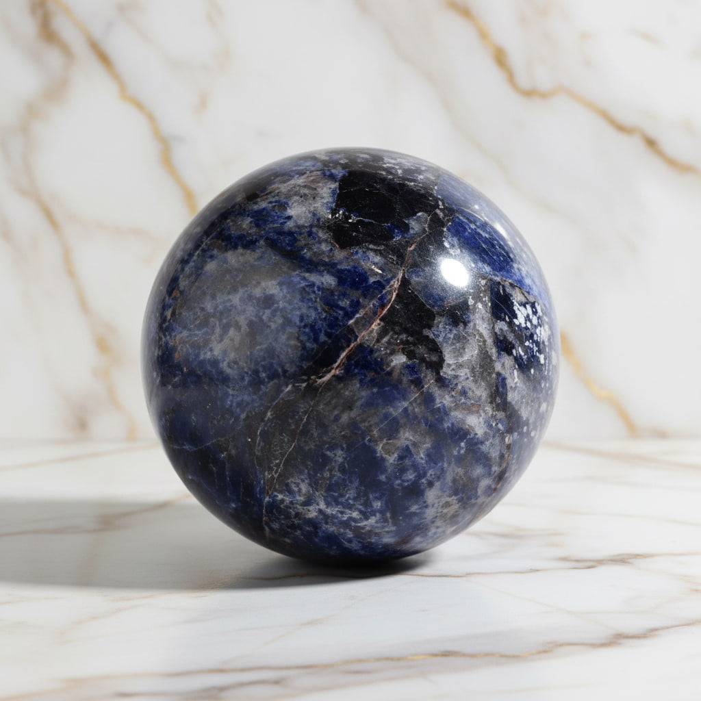 Sodalit Kugel - Klarheit JETZT sichern CrystalScents