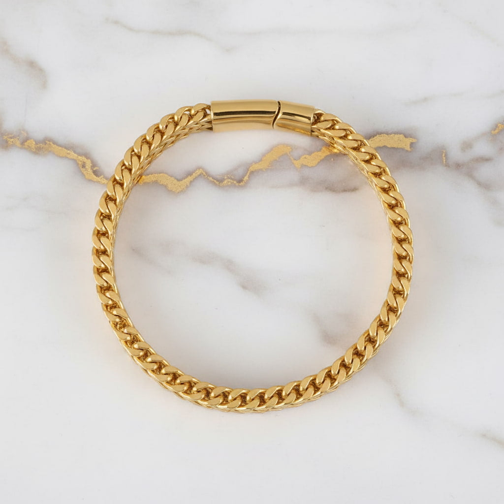 Armband - Magnetverschluss in Gold CrystalScents