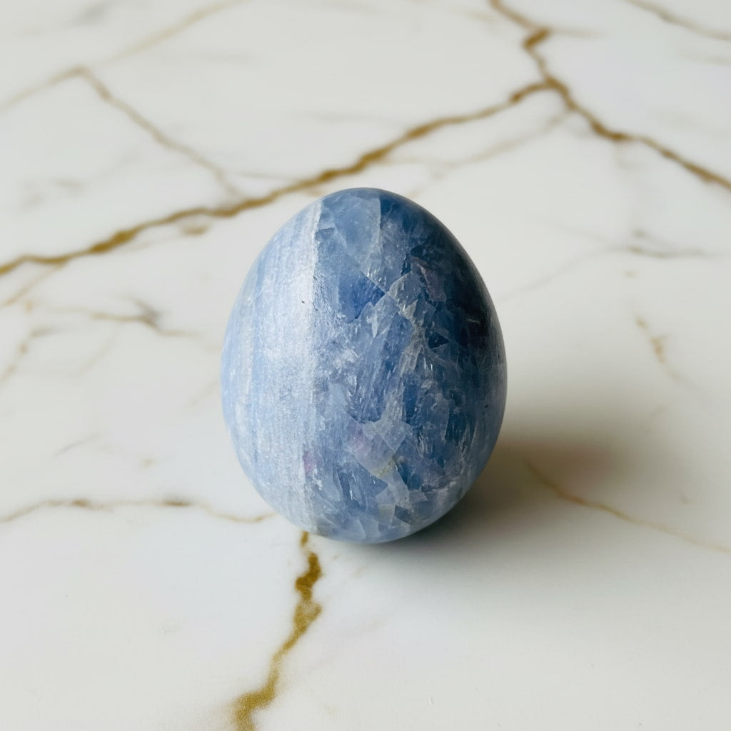 Celestit Ei – Zartes Himmelsblau CrystalScents