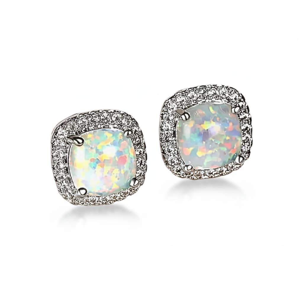 Opal Ohrringe – Silbernes Schimmern JETZT entdecken CrystalScents