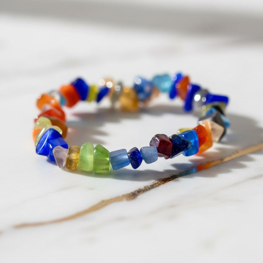 Katzenauge Splitterarmband – Lebensfreude am Handgelenk CrystalScents