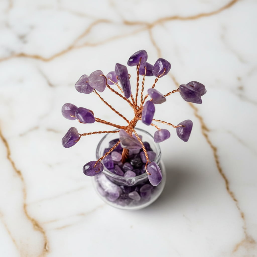 Mini Amethyst Baum – Harmonie & Balance | CrystalScents CrystalScents
