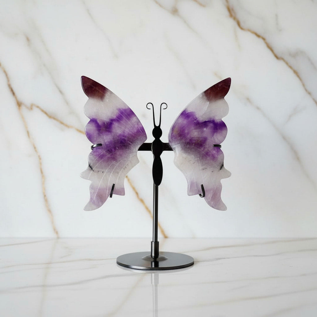 Amethyst Schmetterling - Funkelnde Freiheit