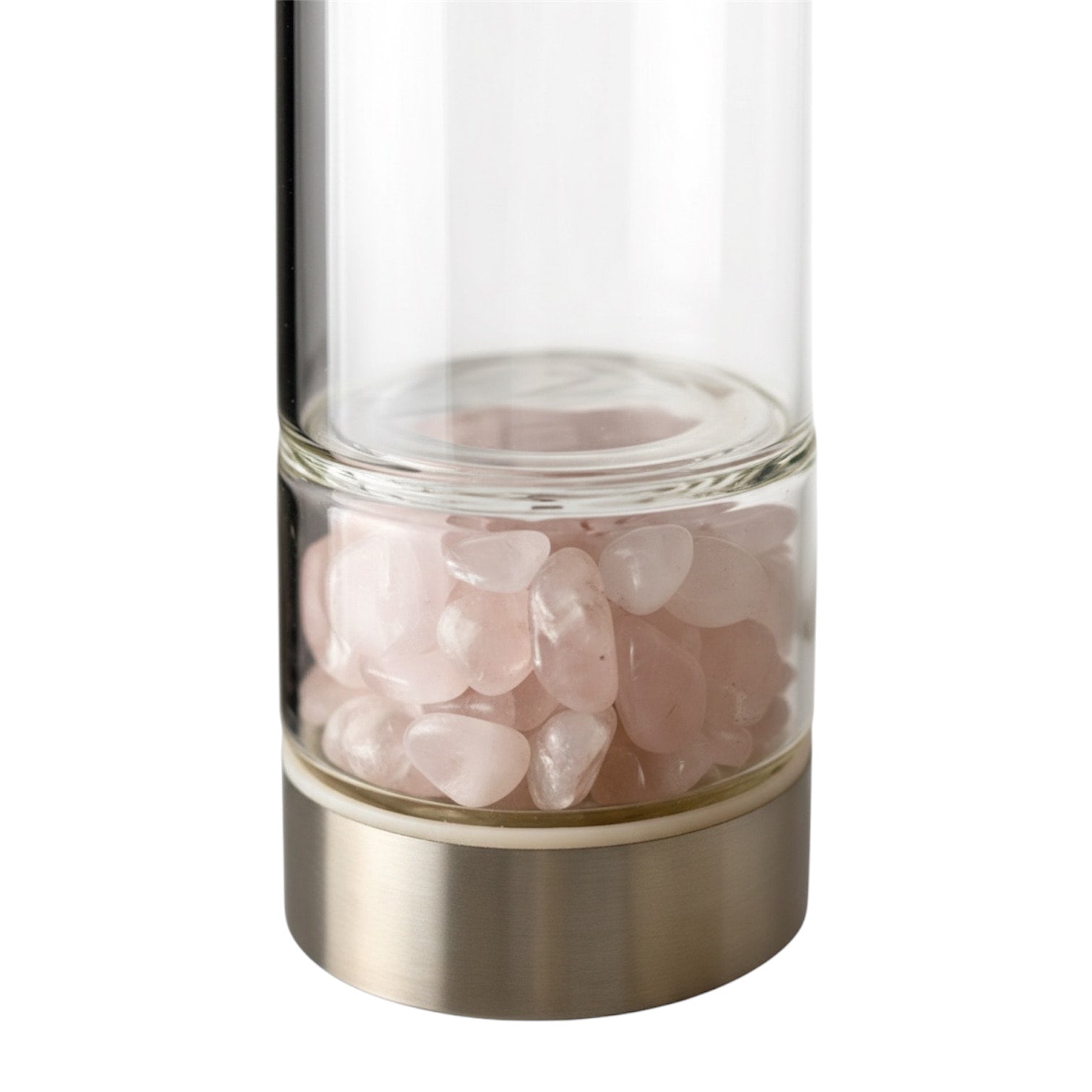 Rosenquarz Flasche - Deine neue Lieblingstrinkflasche CrystalScents