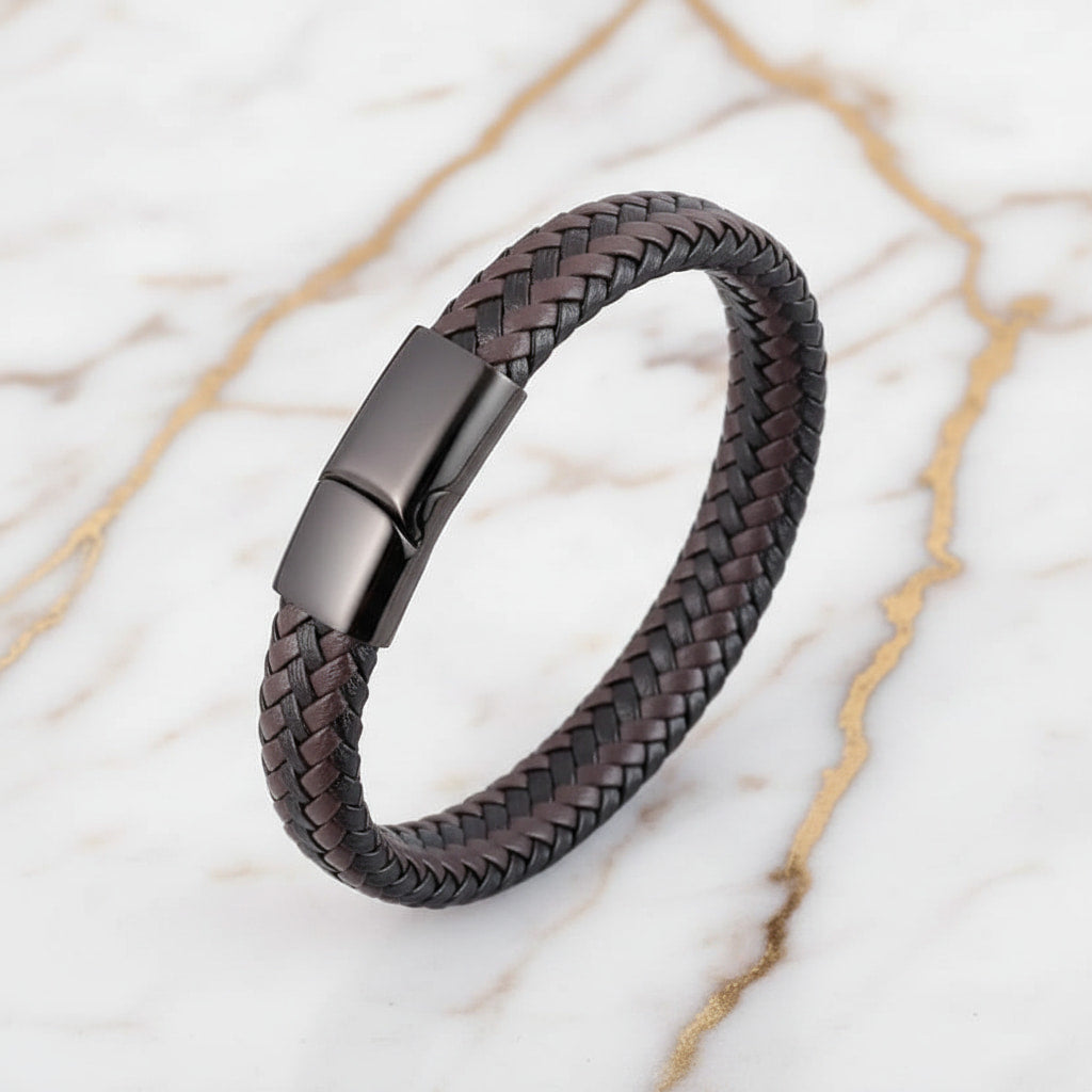 Armband – Gewebtes Design mit Magnetverschluss CrystalScents