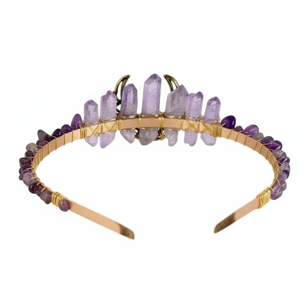 Amethyst Tiara – Eleganz & Stil für besondere Anlässe CrystalScents