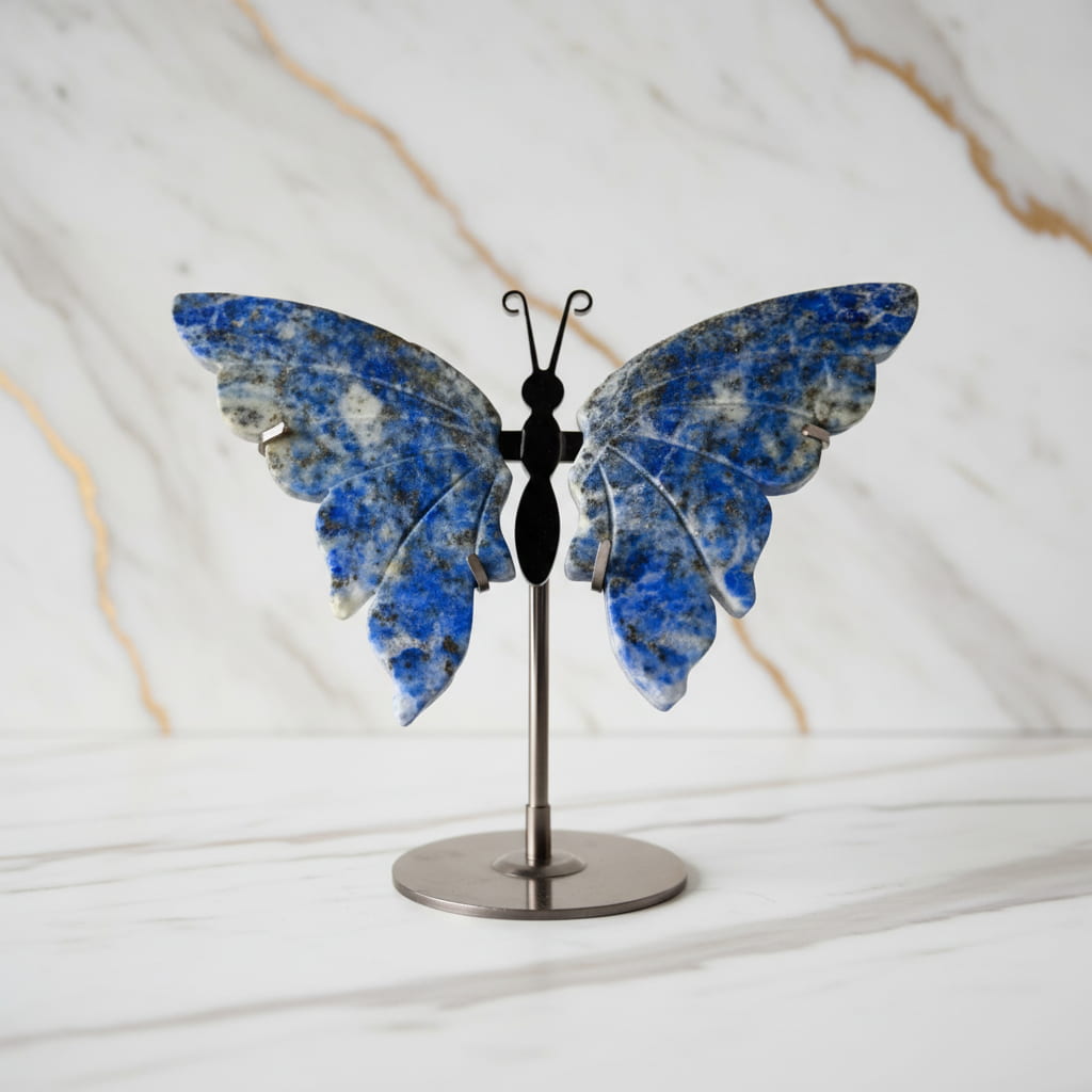 Lapislazuli Schmetterling - Zart & Lebendig
