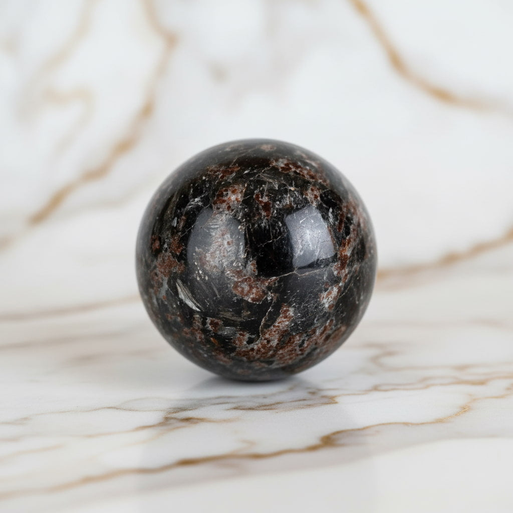 Granat Kugel – Wärme & Vitalität CrystalScents