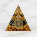 Orgonit Pyramide - Schneeflocken Obsidian CrystalScents