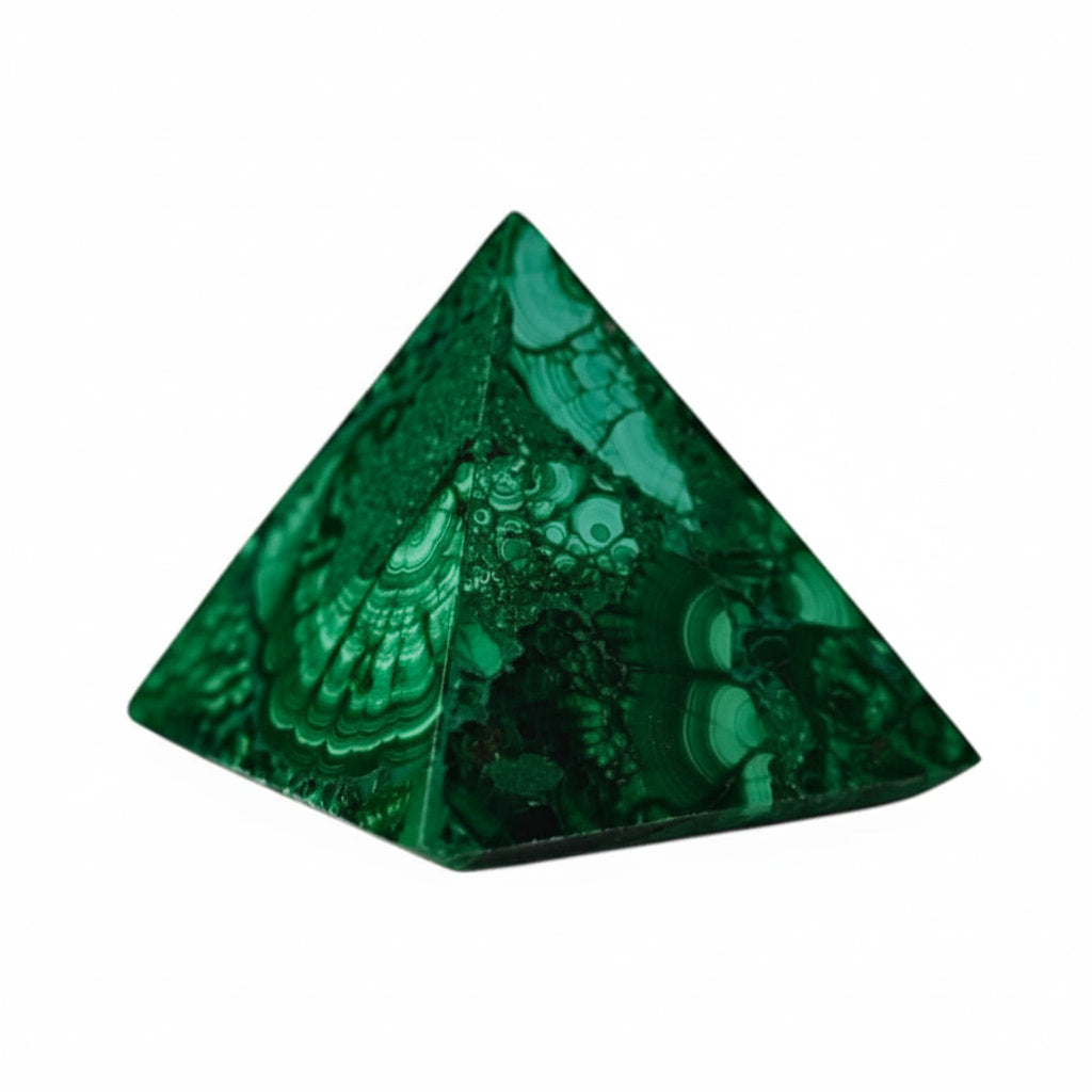 Malachit Pyramide – Schutz & Energie JETZT sichern CrystalScents