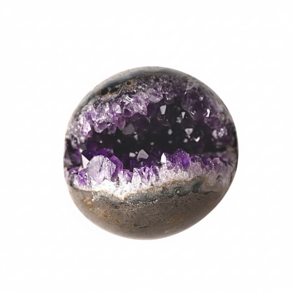 Amethyst Kugel – Funkelndes Naturjuwel CrystalScents