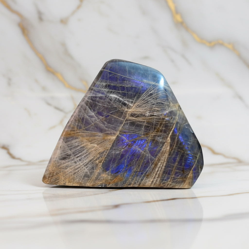 Große Labradorit Sunset Freiform – Farbenprächtiges Unikat CrystalScents
